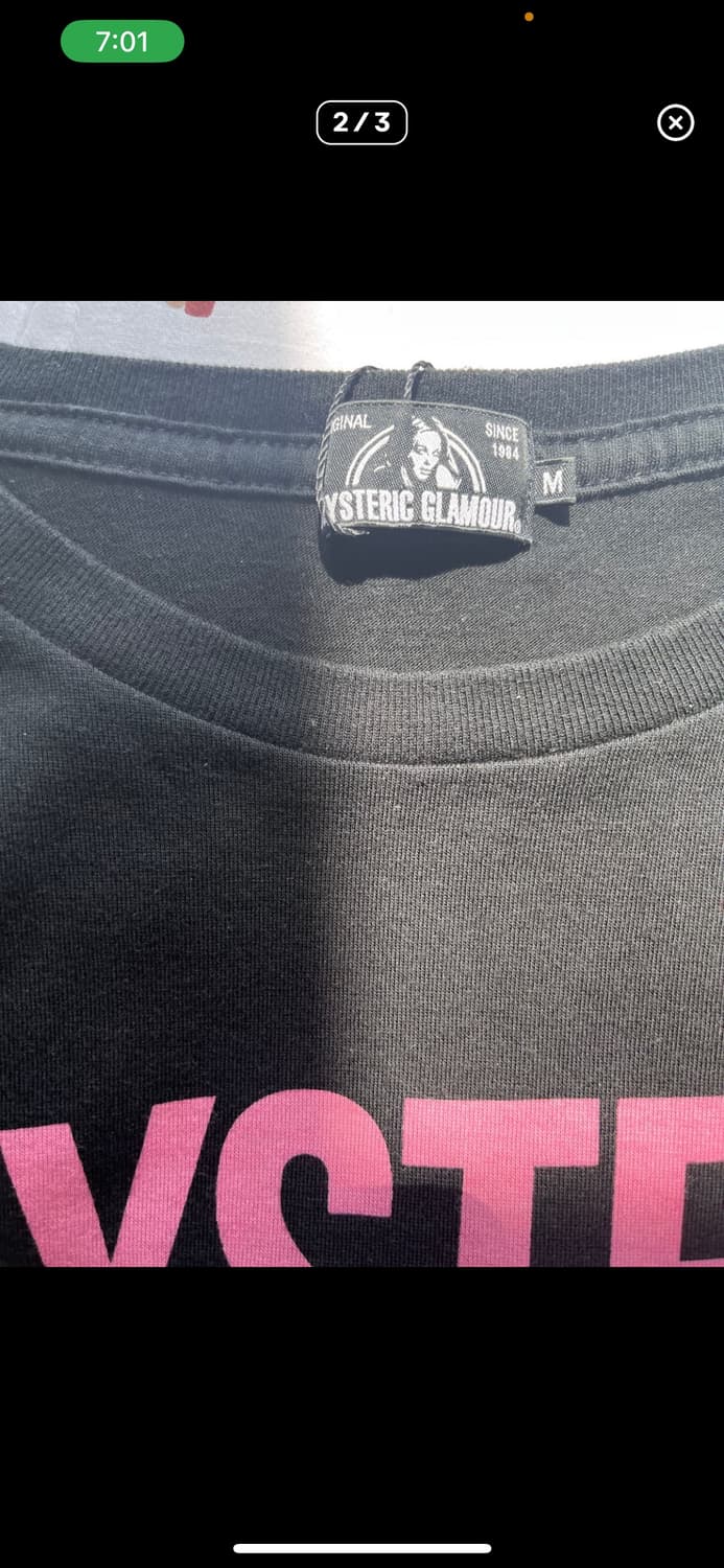 히스테릭 글래머 반팔 상품이미지2