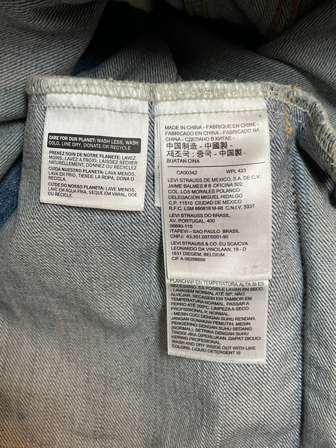 리바이스 데님자켓  상품이미지6