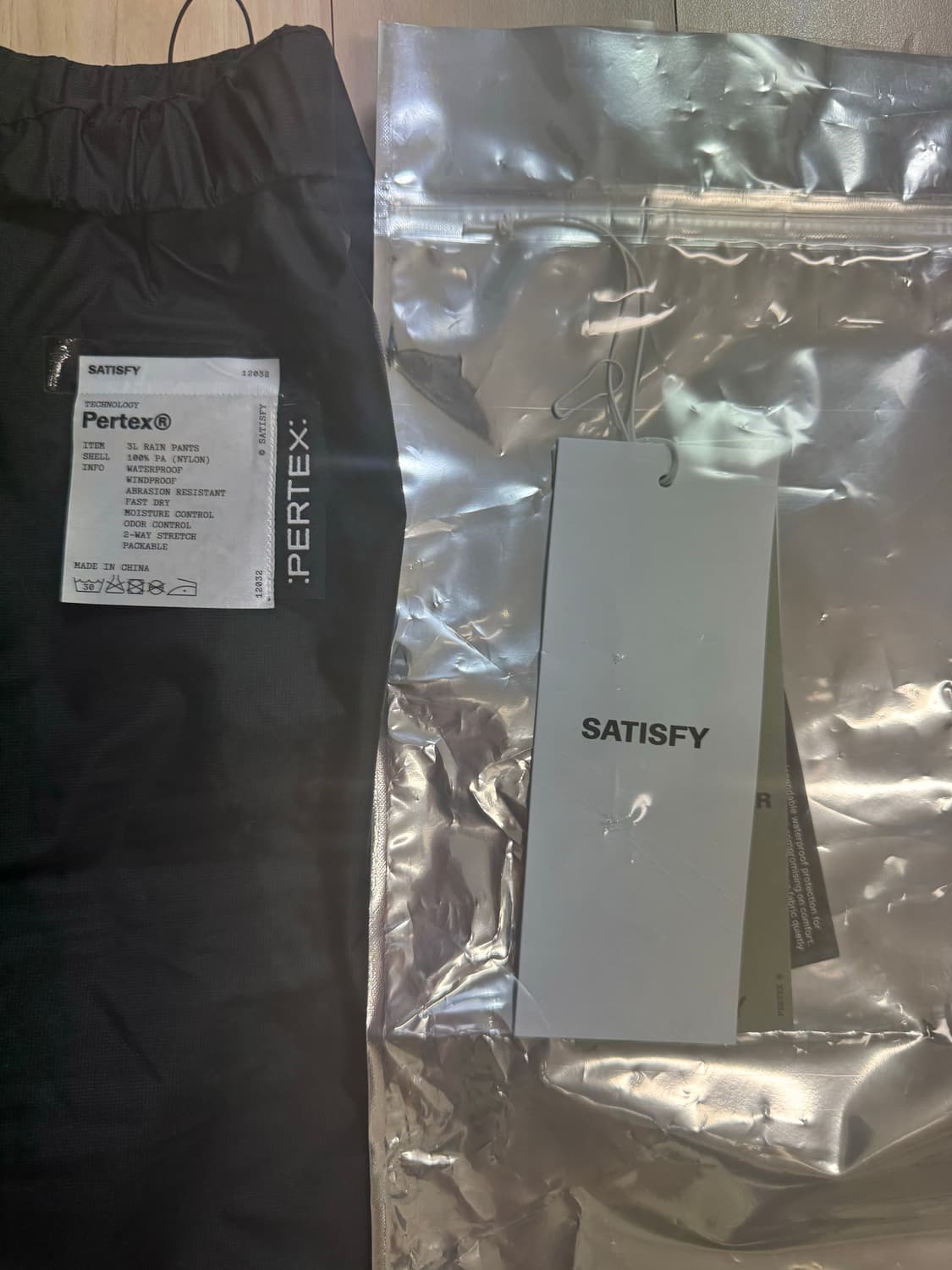 (미사용 새상품) 새티스파이 퍼텍스 3L 레인팬츠 XL 상품이미지3