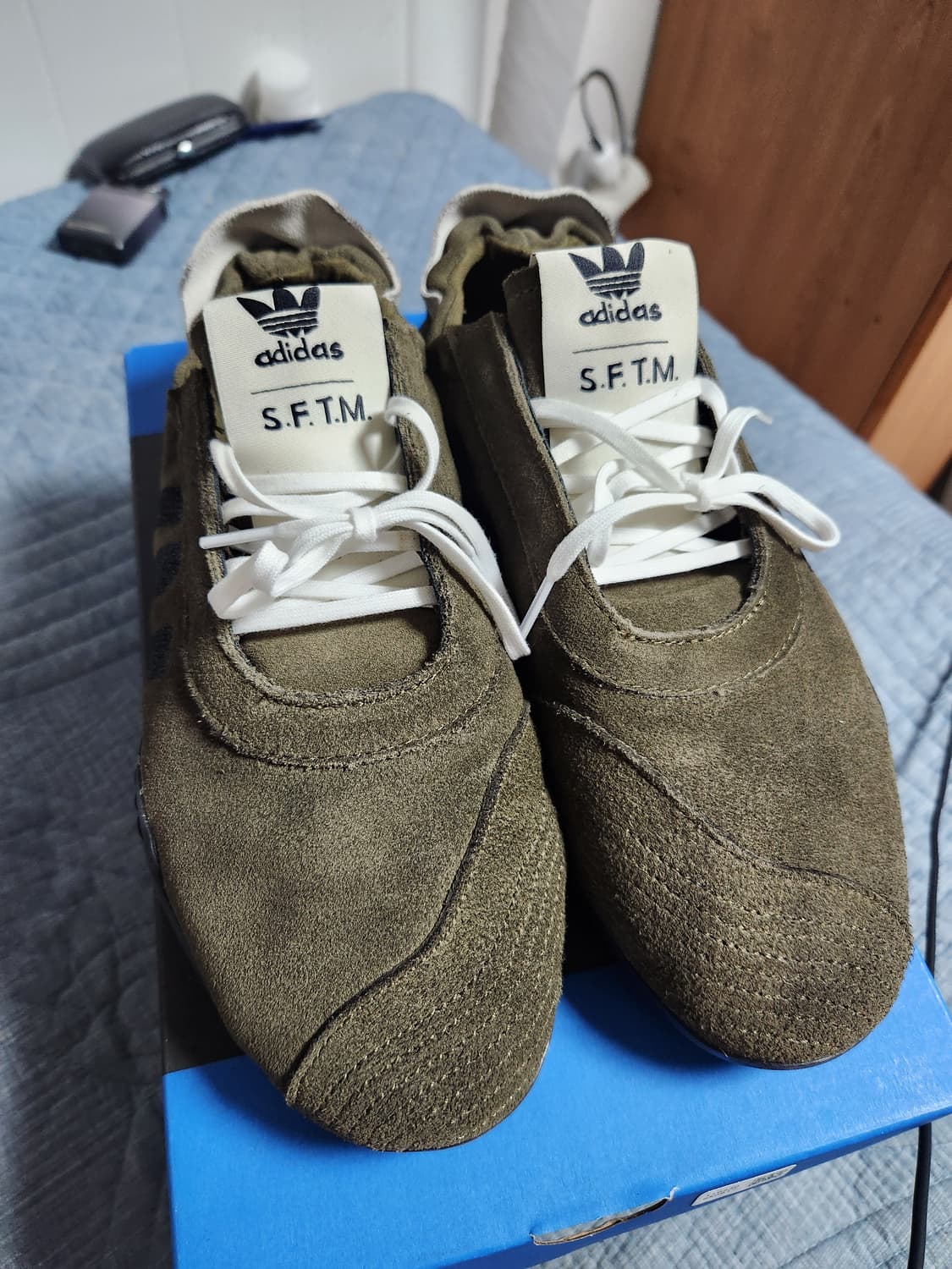 아디다스 x 송 포 더 뮤트 태권도 메이 올리브 코어 블랙 상품이미지3