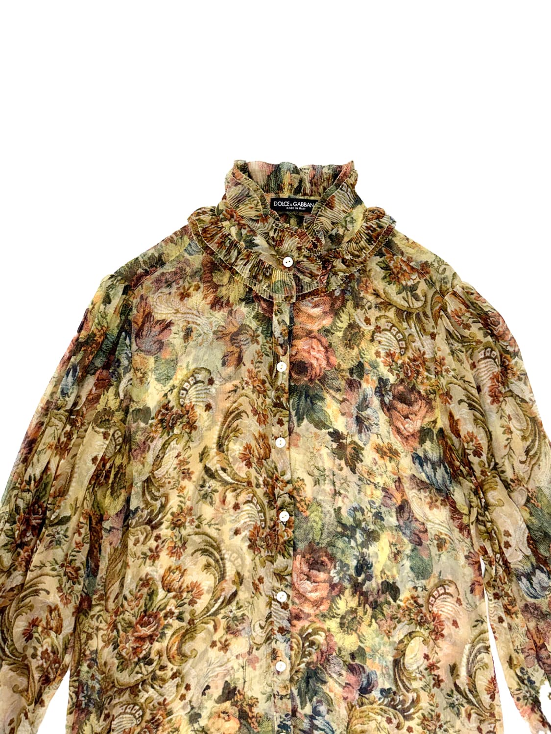 Dolce & Gabbana Floral Silk Blouse/ 44 상품이미지3