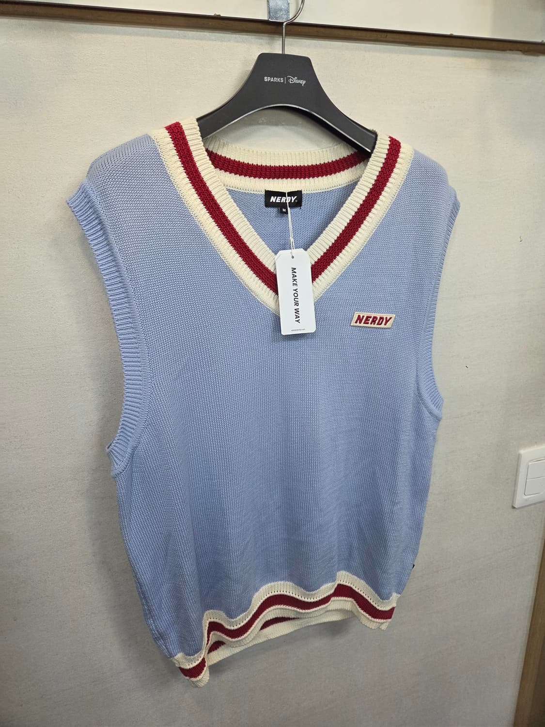 널디 에센셜 니트 조끼 m 상품이미지5