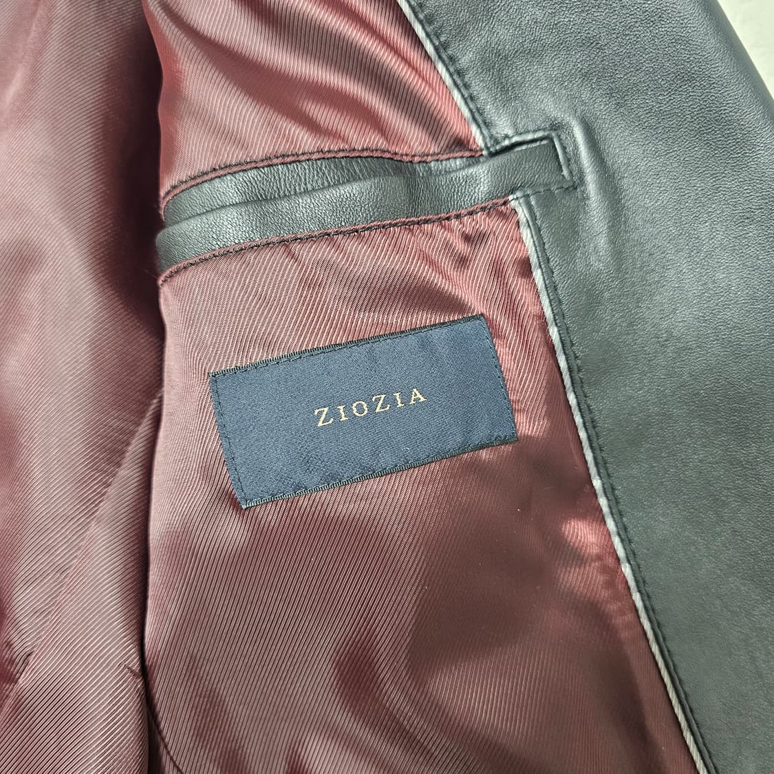 100 지오지아 남성 양가죽 블레이저 자켓 상품이미지4