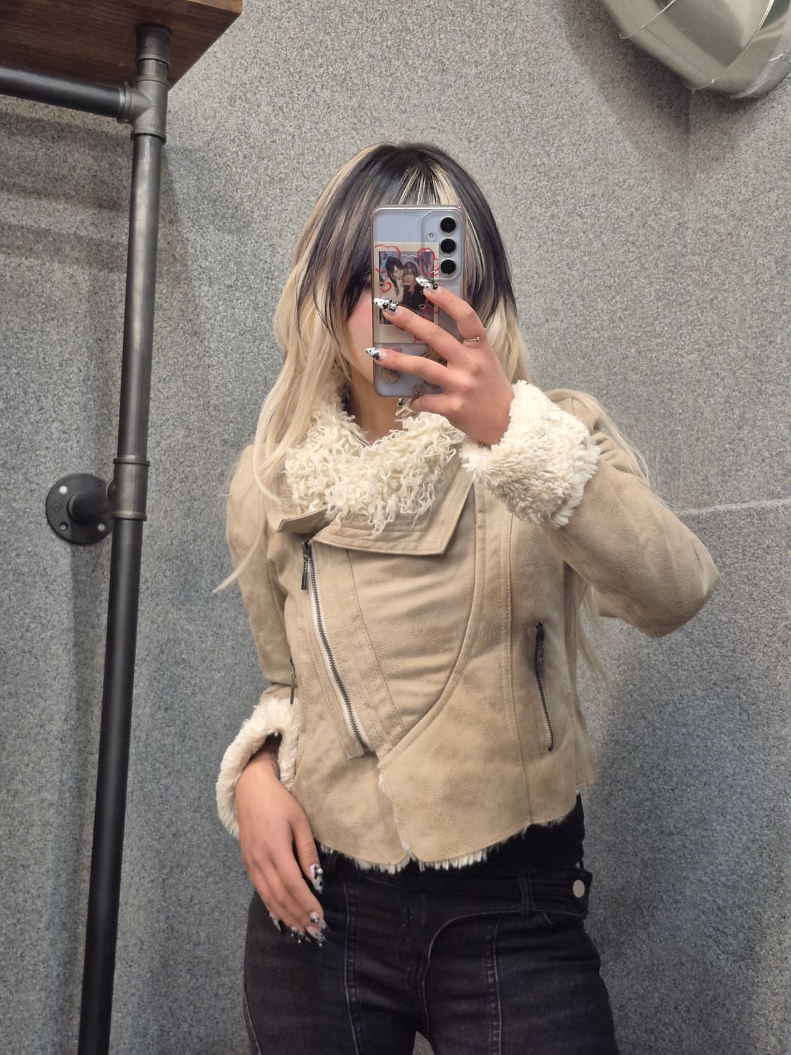 VINTAGE IVORY FUR MUSTANG  상품이미지1