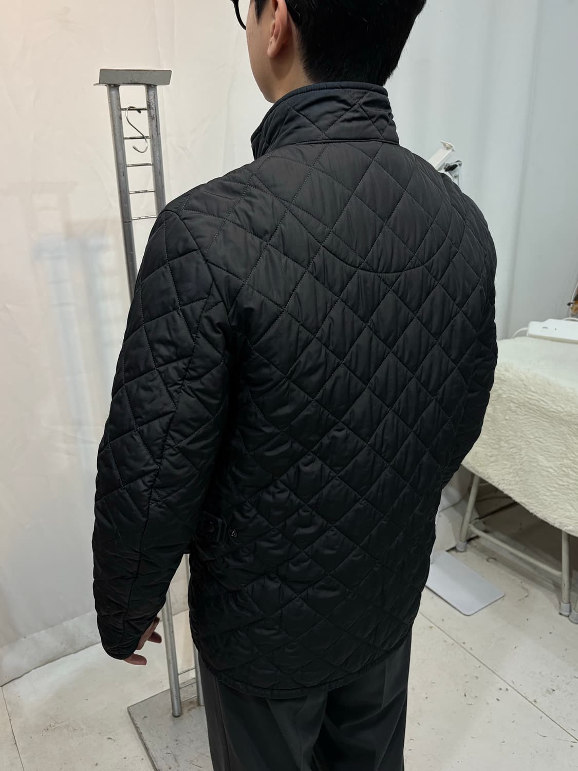 바버 퀼팅 자켓 M 상품이미지7