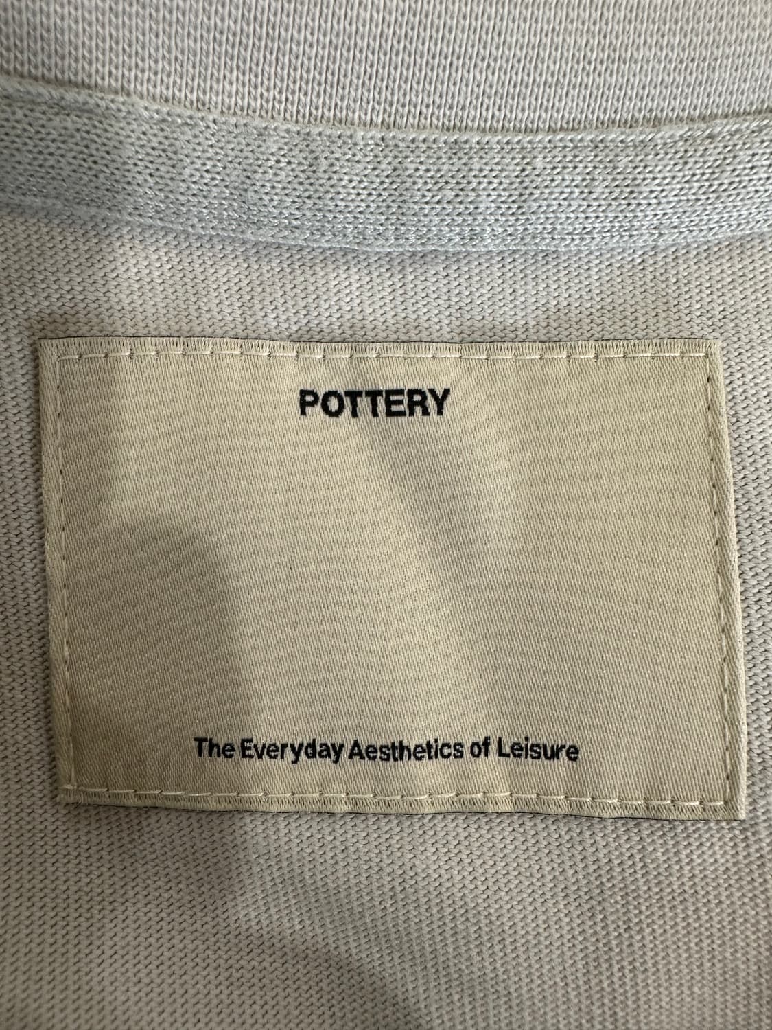 포터리 코튼 반팔 티셔츠 상품이미지4