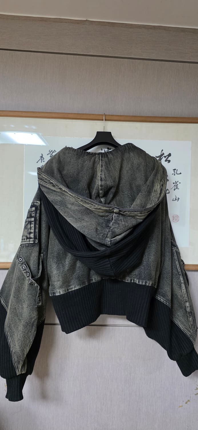 Nofaith studios cargo denim hoodie 상품이미지8