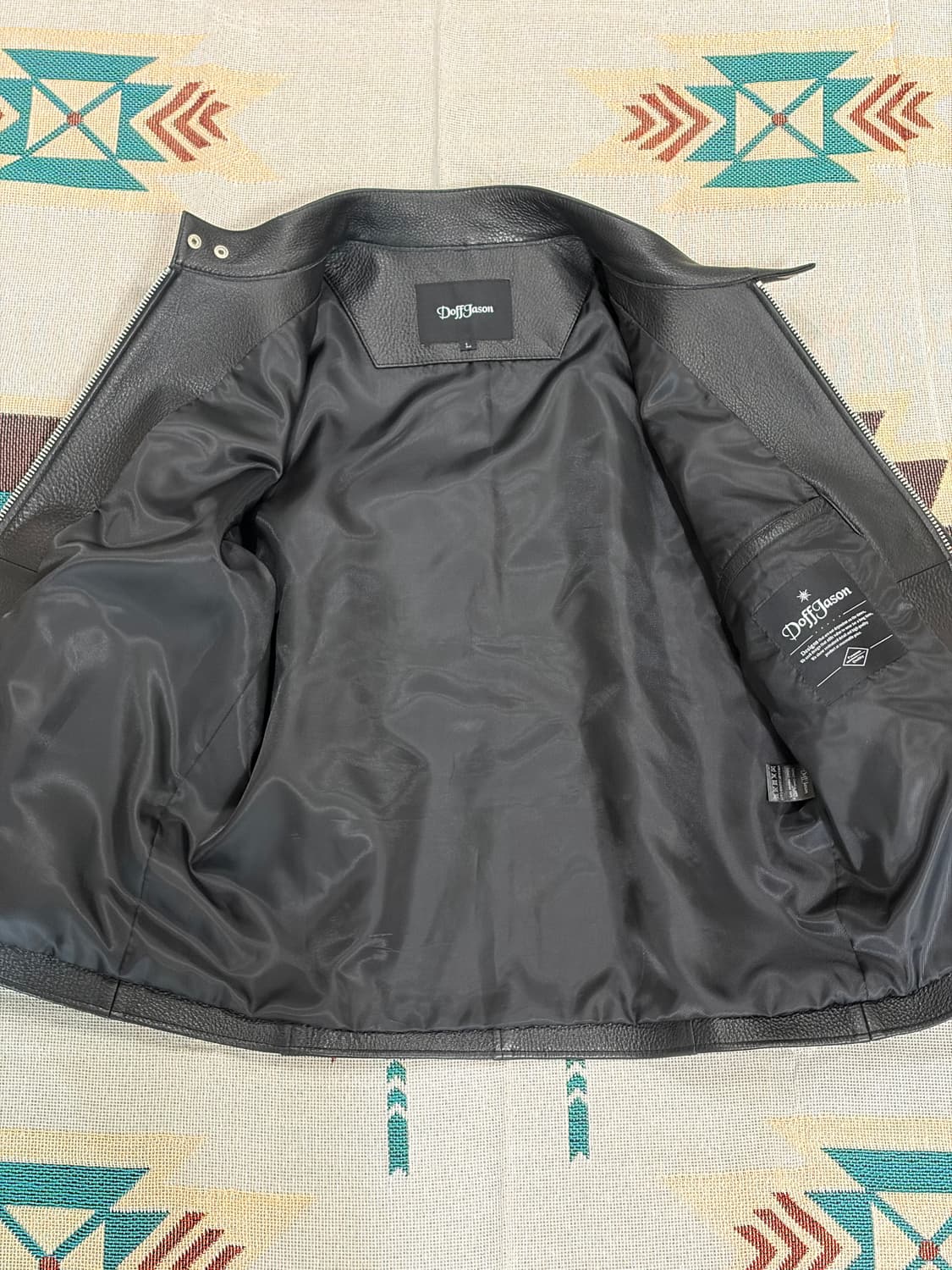 Doffjason cow leather rider jacket 상품이미지9