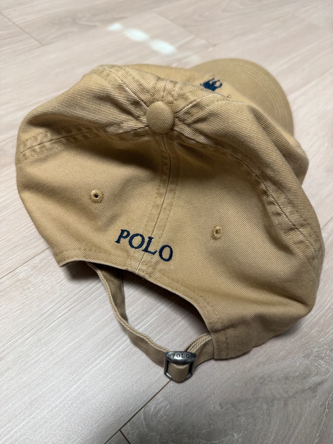 폴로 랄프로렌 베이지 볼캡 상품이미지2