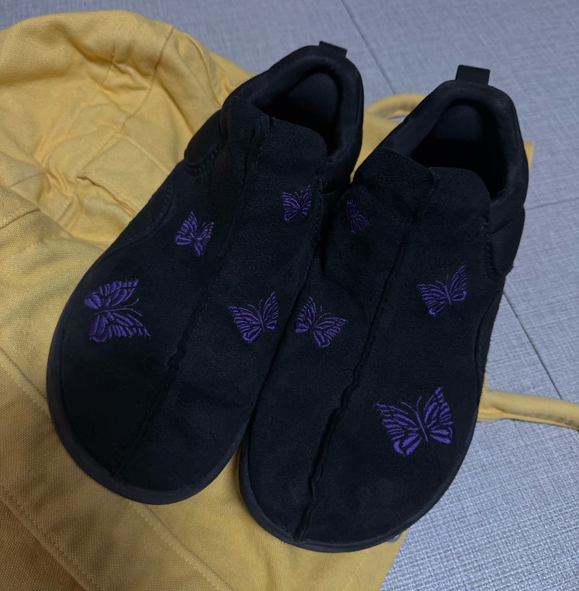 Needles X Reebok 니들스 리복 비트닉 목 코어블랙 퍼플 상품이미지1