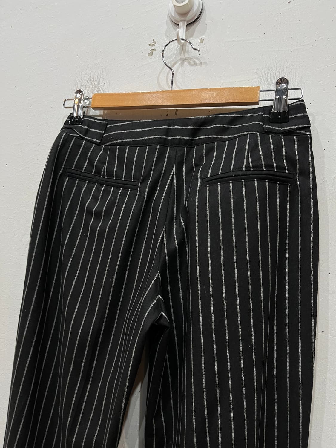 존 갈리아노 로우라이즈 스트라이프 울 팬츠 우먼즈 상품이미지6