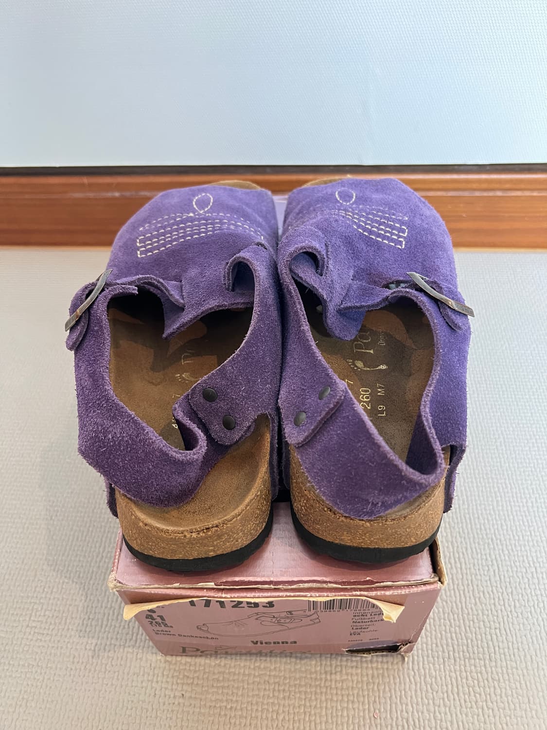 무료배송 - 버켄스탁 파필리오 비엔나(퍼플) 한정판 260 상품이미지3