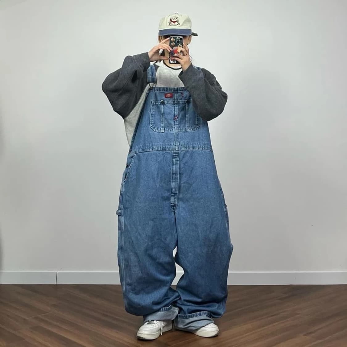 디키즈 00's 루즈핏 오버롤 멜빵 팬츠 pn6174 상품이미지2