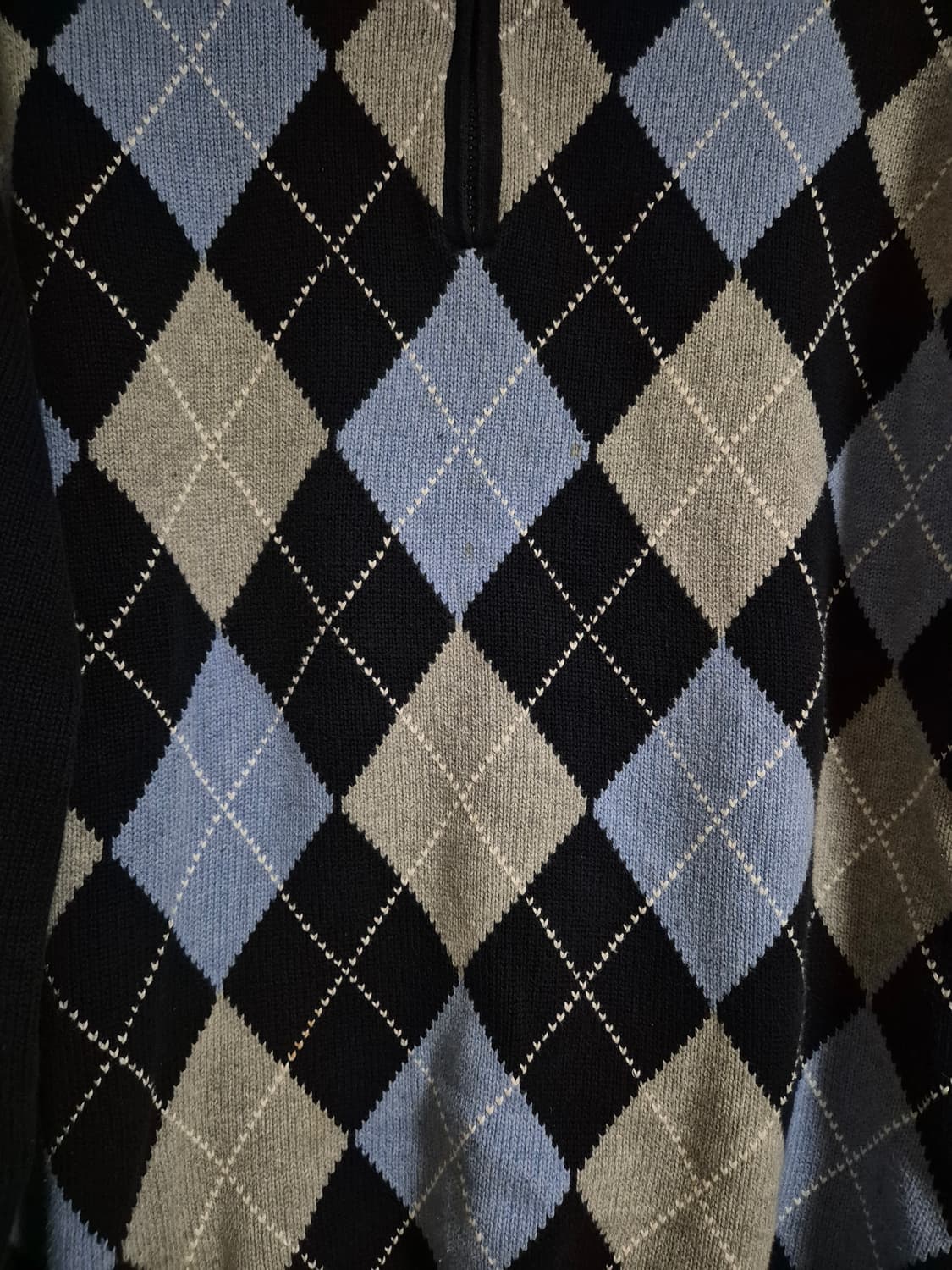 NAUTICA 노티카 아가일 패턴 니트 XL 상품이미지4