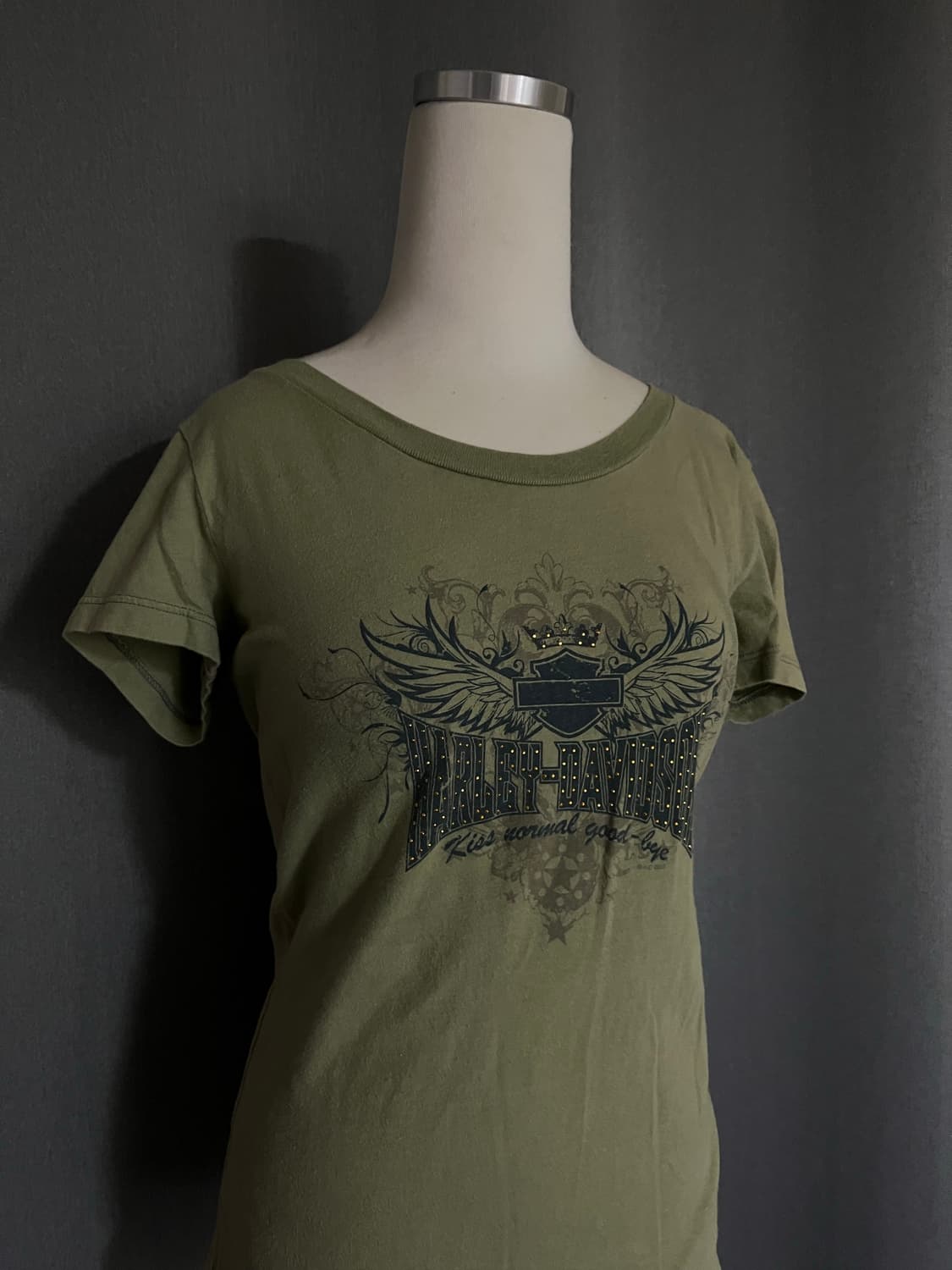 할리데이비슨 딱붙반팔 상품이미지1