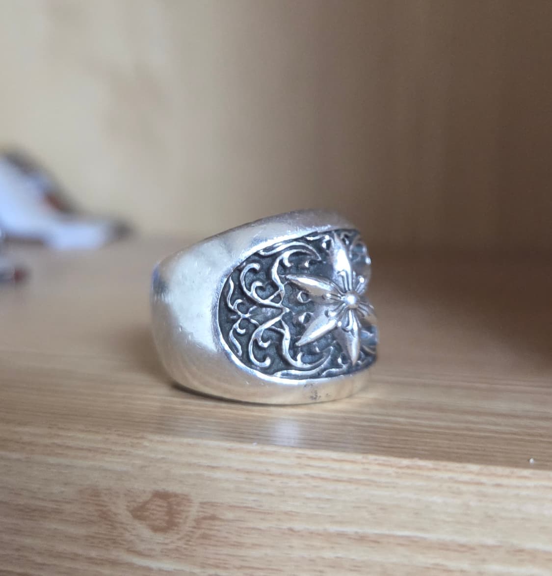 크롬하츠 스타오발 링 상품이미지2