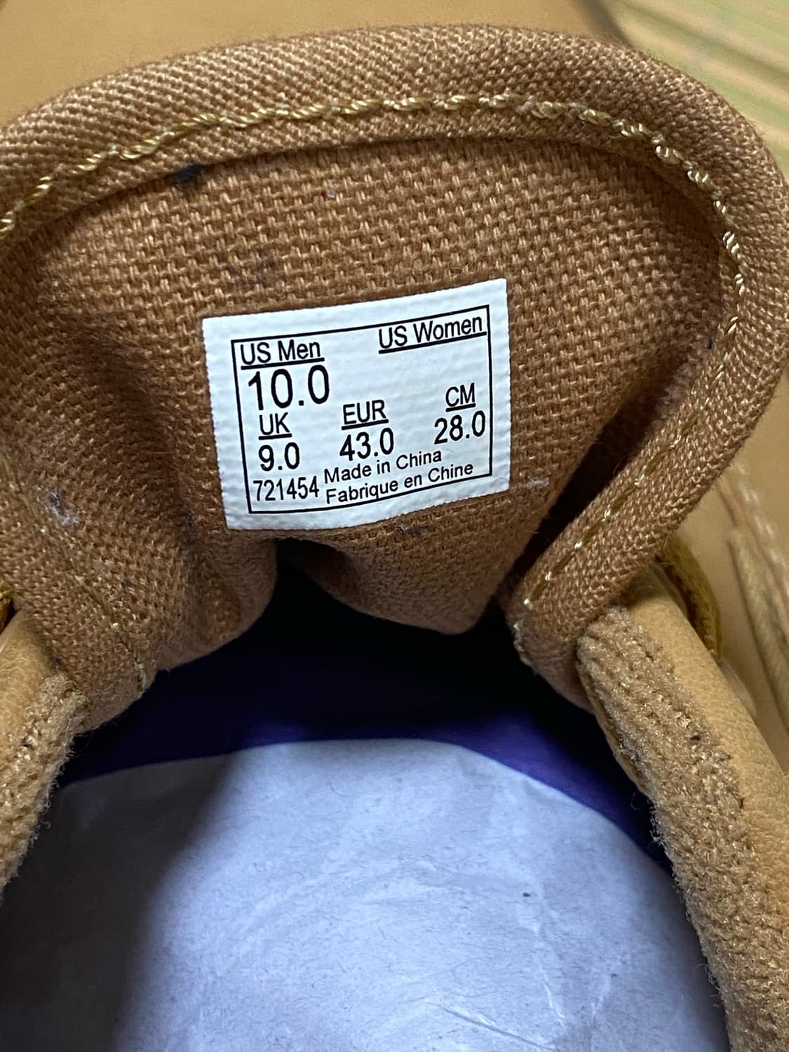 [VANS] 반스 어센틱 레더 280사이즈 상품이미지5