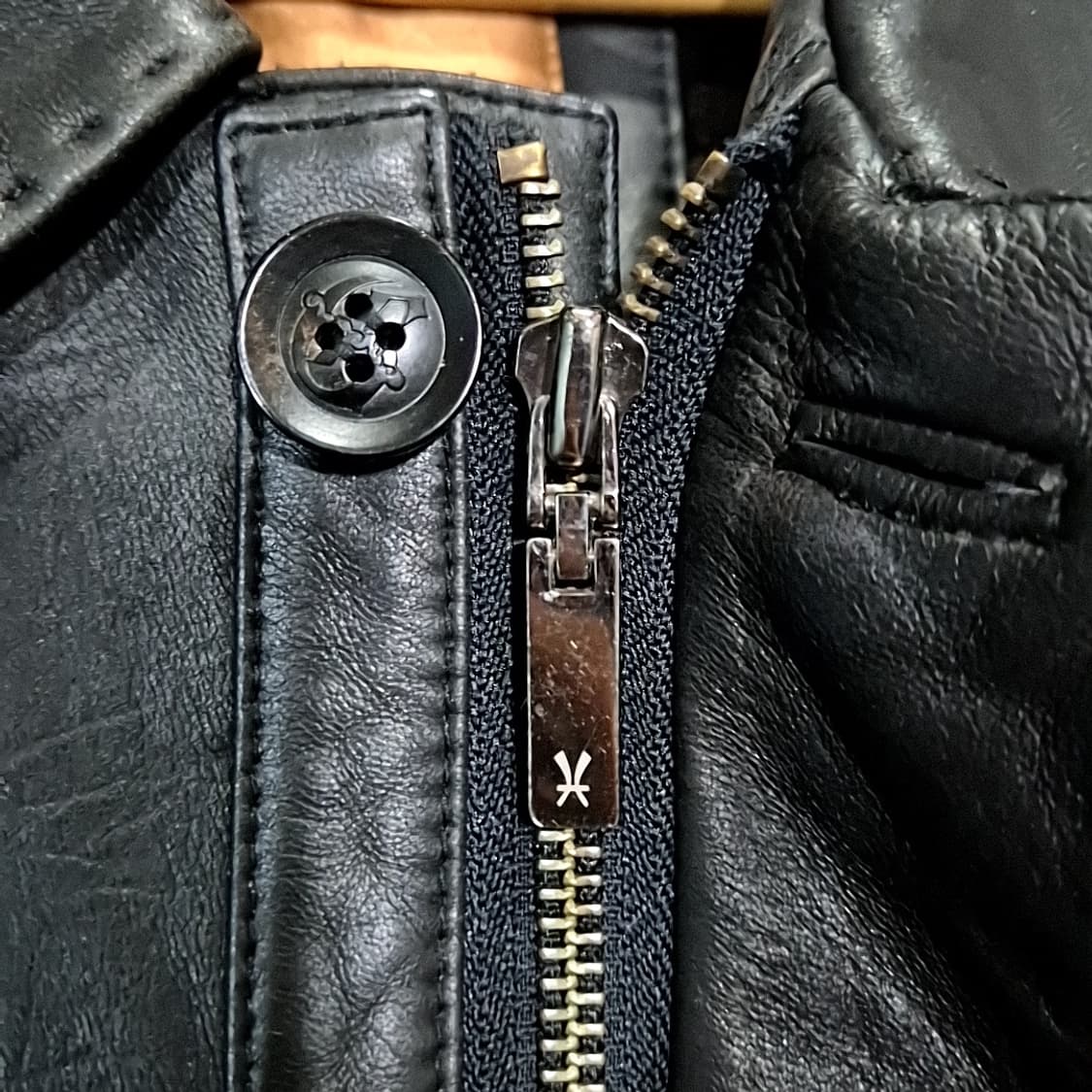 Galaxy 양가죽 하프 자켓 상품이미지3