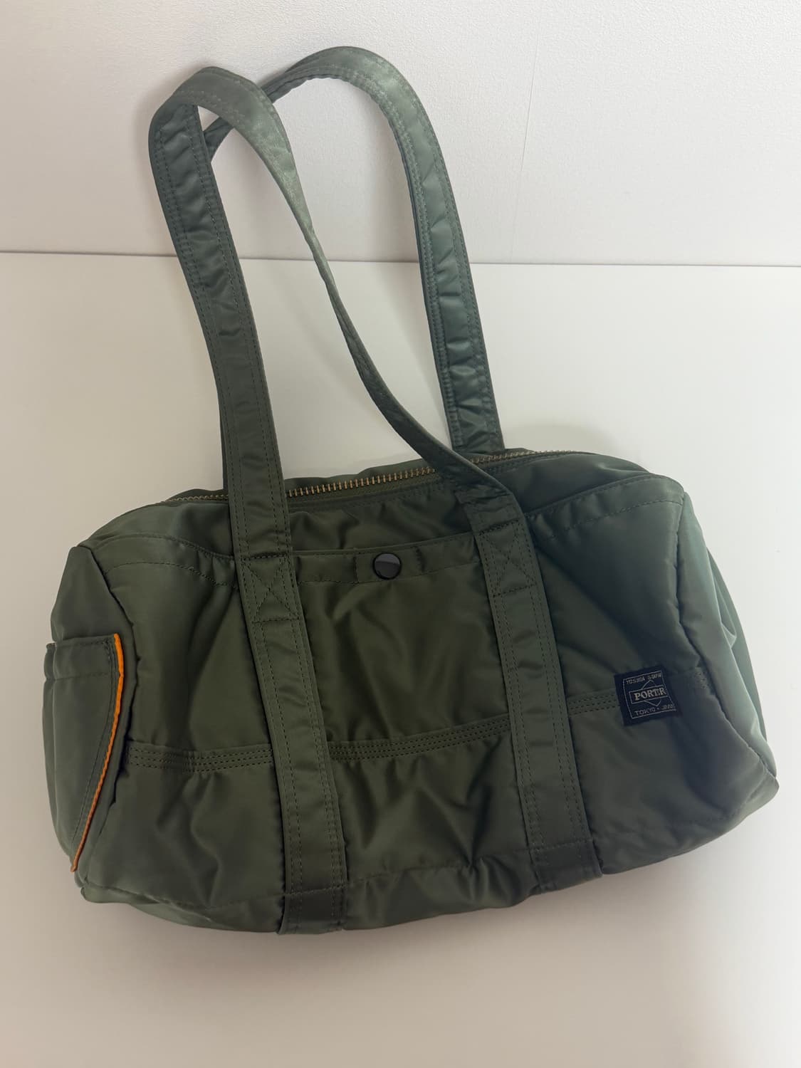 요시다 포터 탱커 더플백 L 76987 세이지그린 카키 상품이미지2