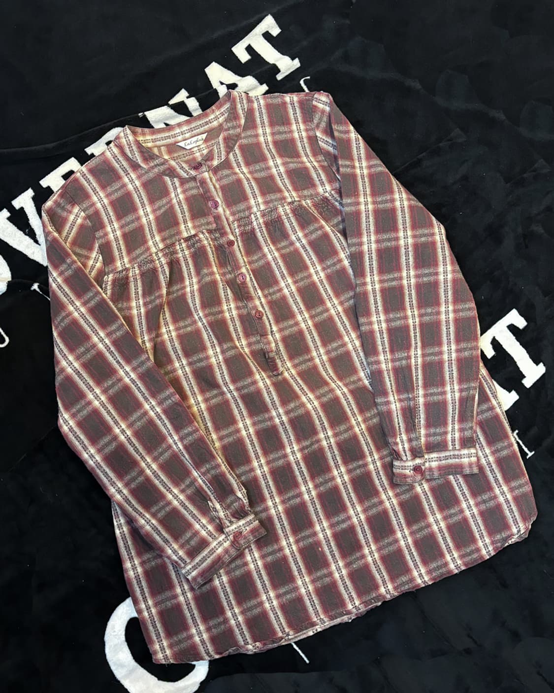 lalaplace 체크 셔츠 상품이미지5