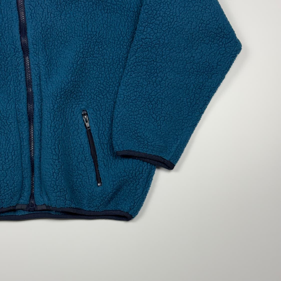 (103) 80s 엘엘빈 헤비 플리스 자켓 블루그린 상품이미지5