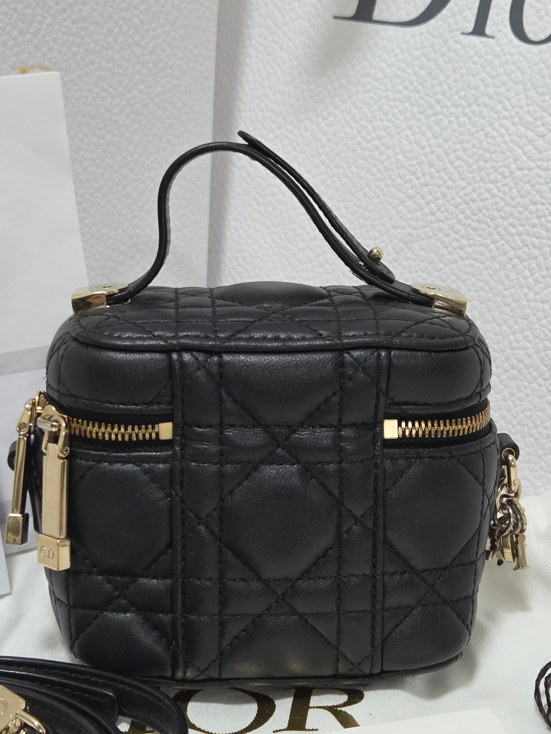 디올 레이디 디올 미니 베니티 백 상품이미지3