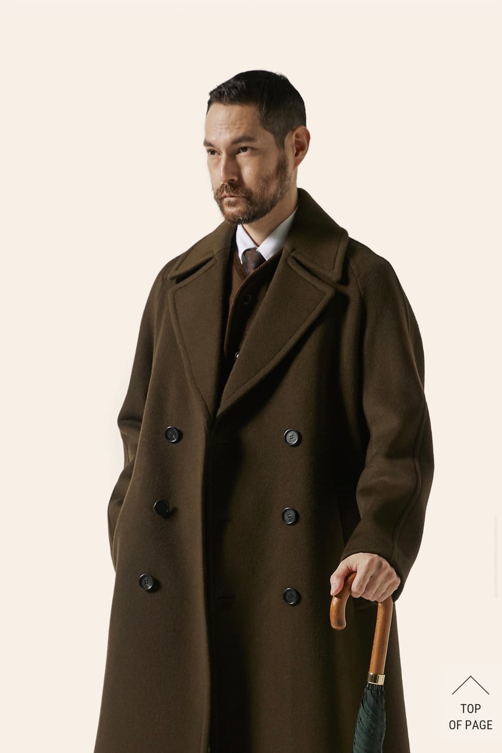 바스통 178 캐시미어 더블 코트 L(105-110) 상품이미지2