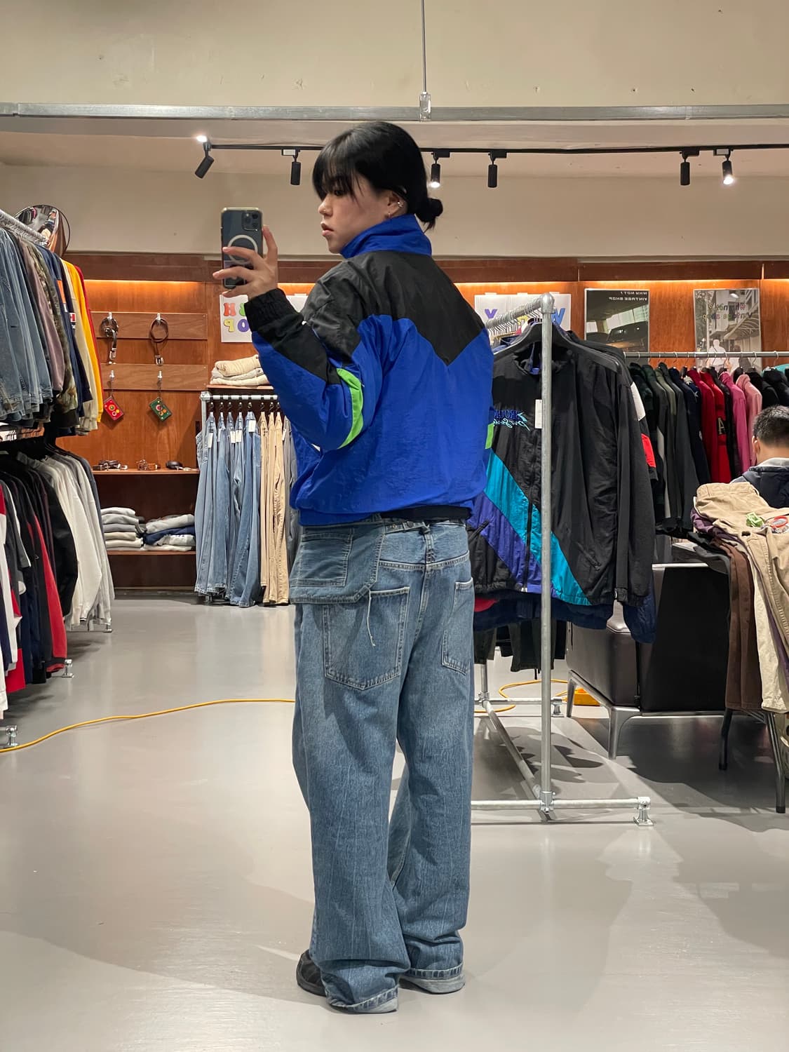 90's 올드스쿨 바람막이   상품이미지5