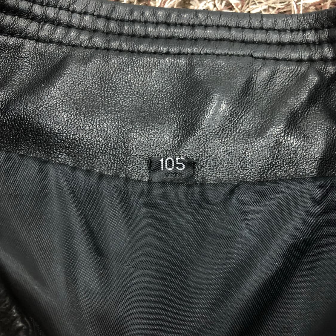 빈티지 양가죽 바이커 레더 가죽 라이더 자켓 상품이미지6