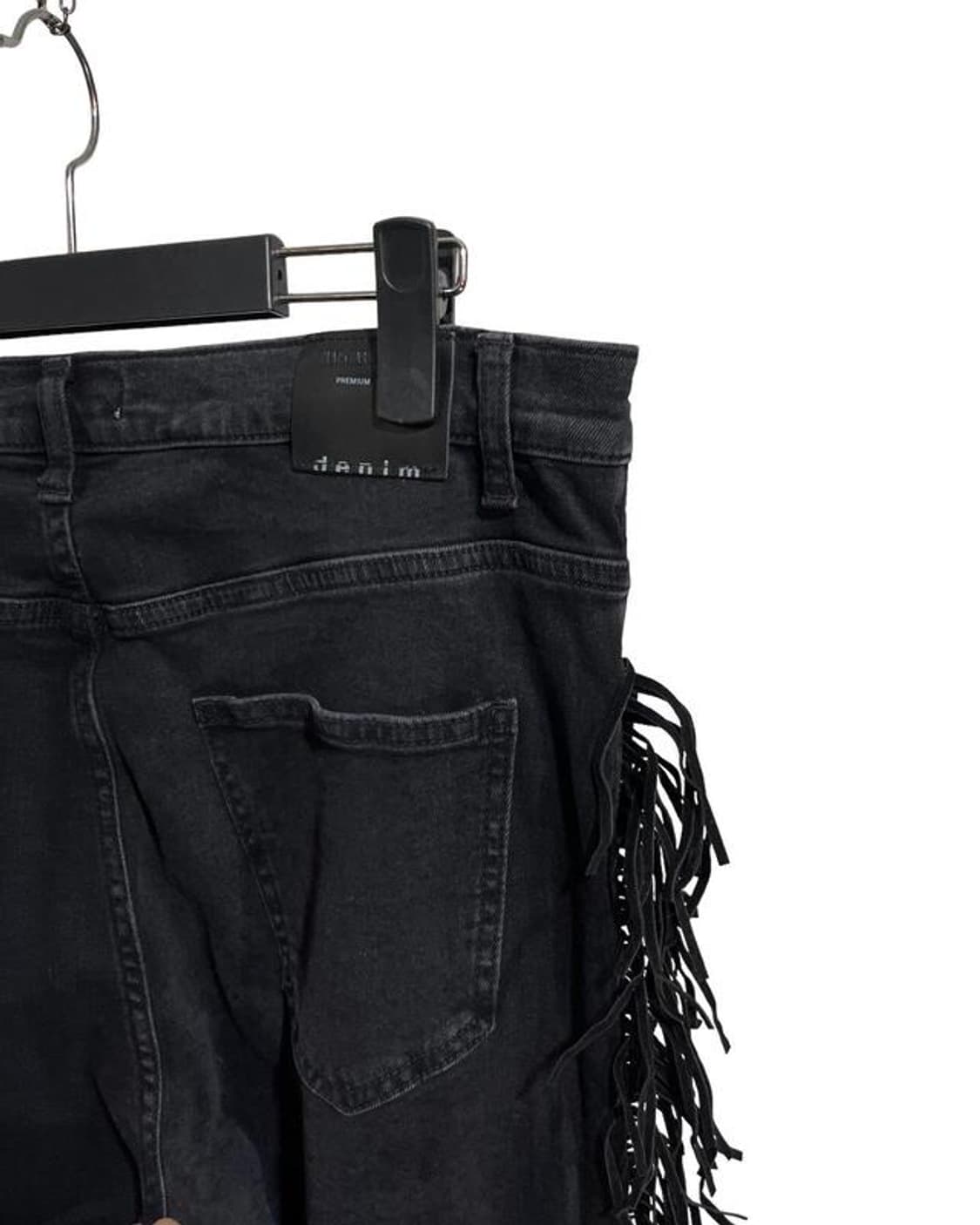 Fringe denim pants 상품이미지5