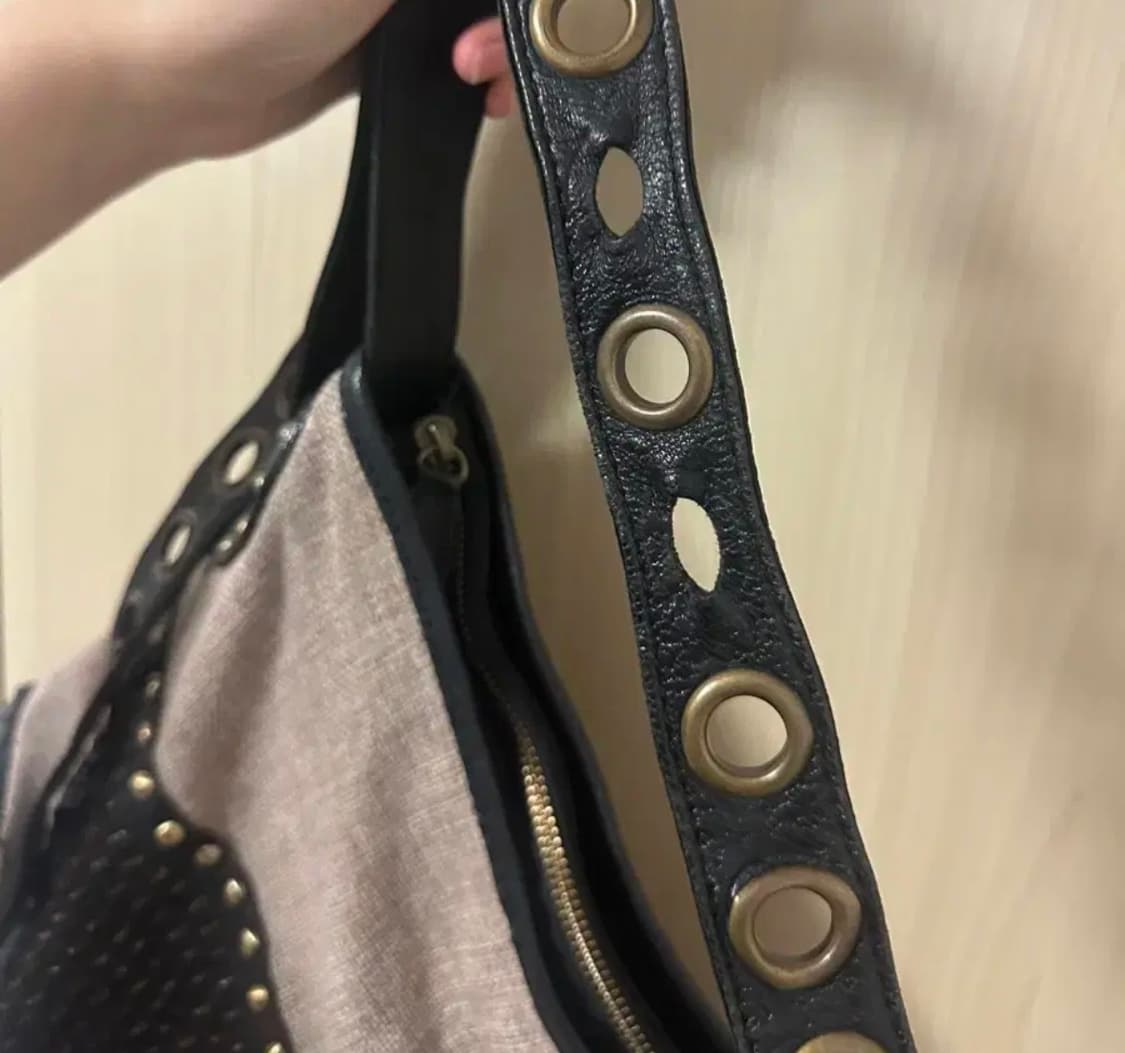 빈티지 보헤미안 그런지 오리엔탈 베이지 숄더백 상품이미지6