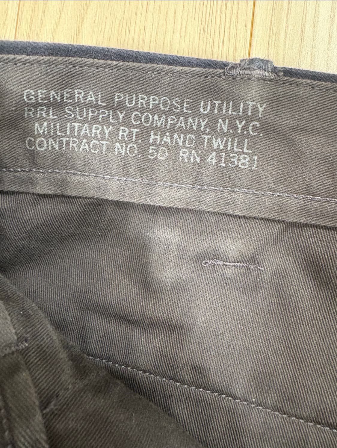 더블알엘 RRL 트윌 치노팬츠 32/30 상품이미지3