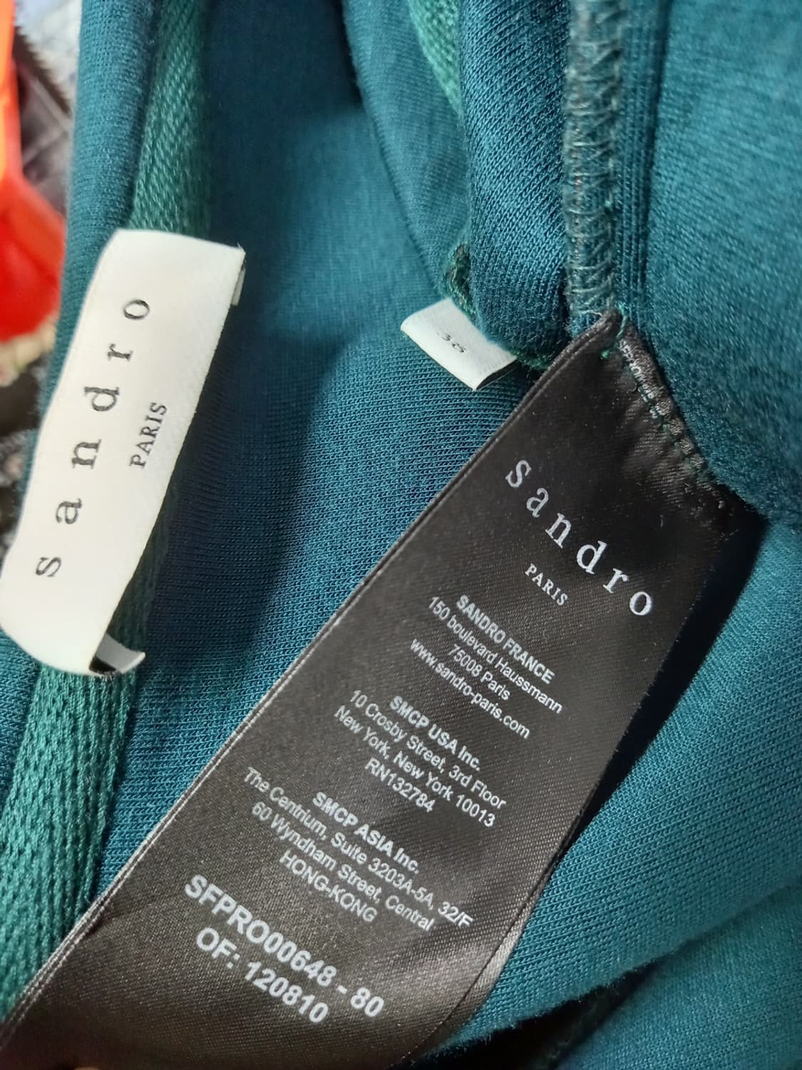 산드로 춘추동 네오프렌 플레어 맥시 롱 원피스 66.55 상품이미지9