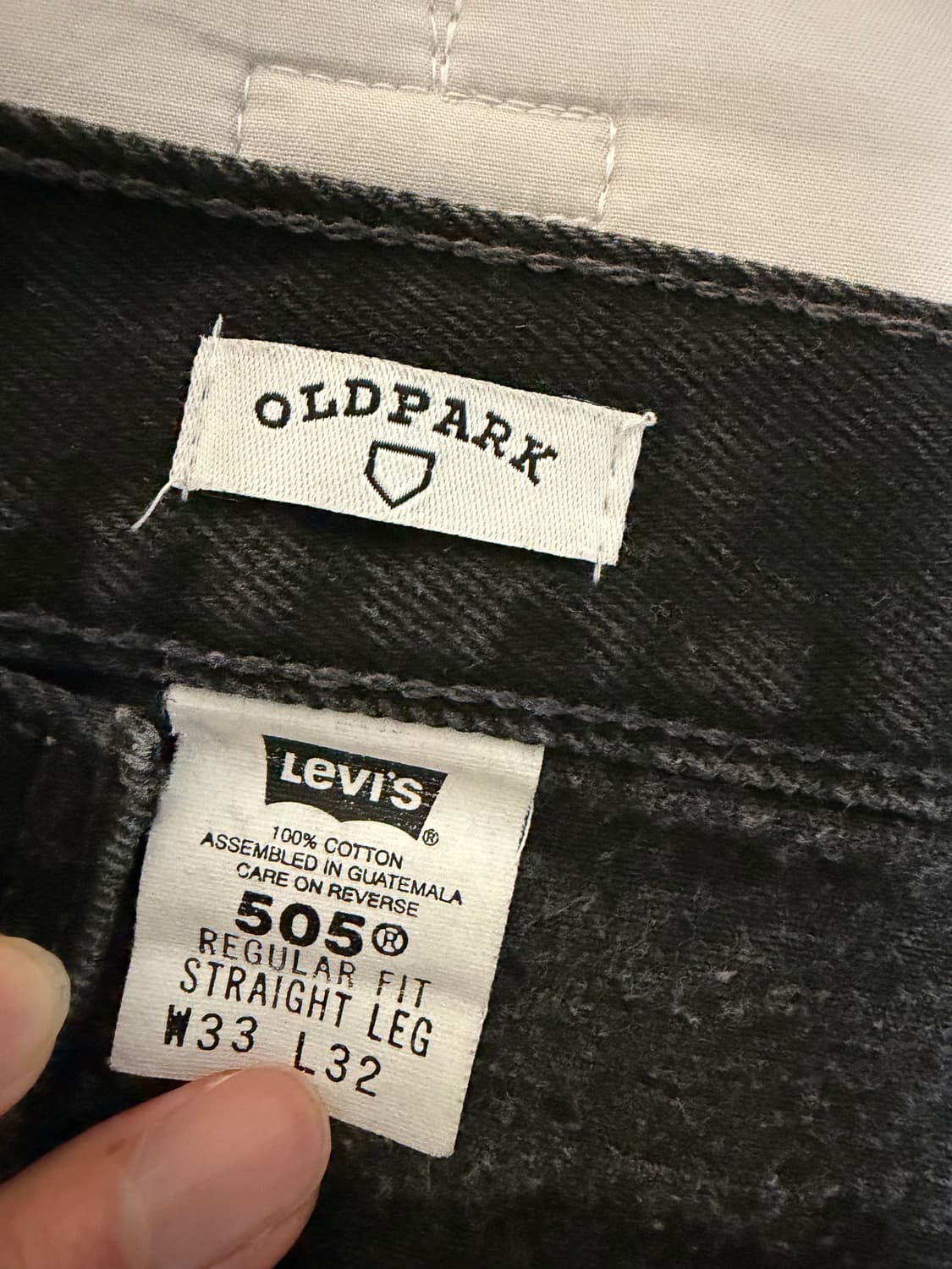 올드파크 리바이스 슬릿진 상품이미지4