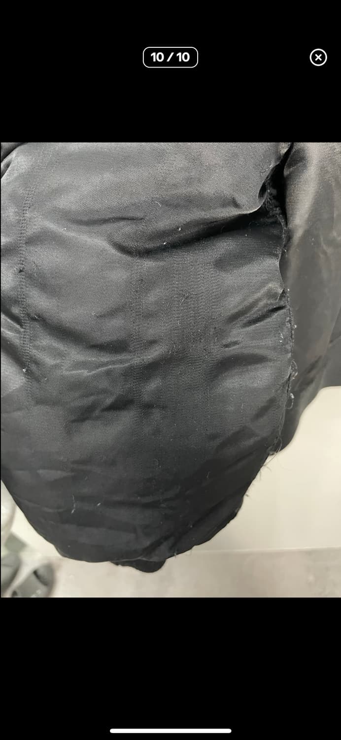 스타터 MA-1 블랙 투포켓 자켓 A3204 상품이미지10