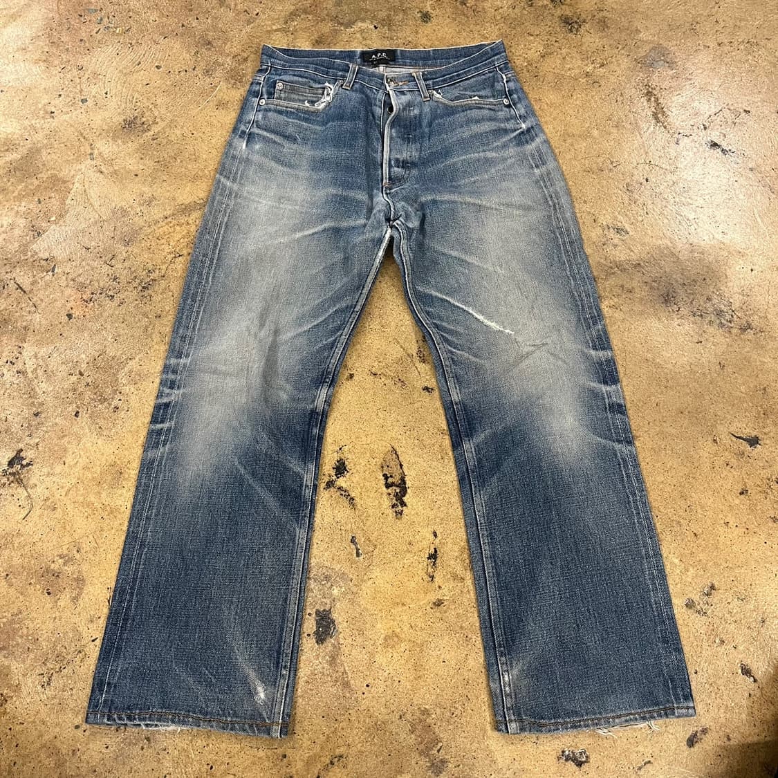 [정품/31] 아페쎄 A.P.C. 워싱 데님 청바지 b16 상품이미지2