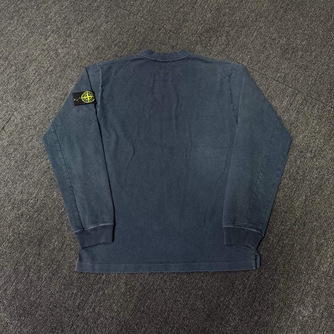 스톤아일랜드 네이비 브이넥 롱슬리브 상품이미지4