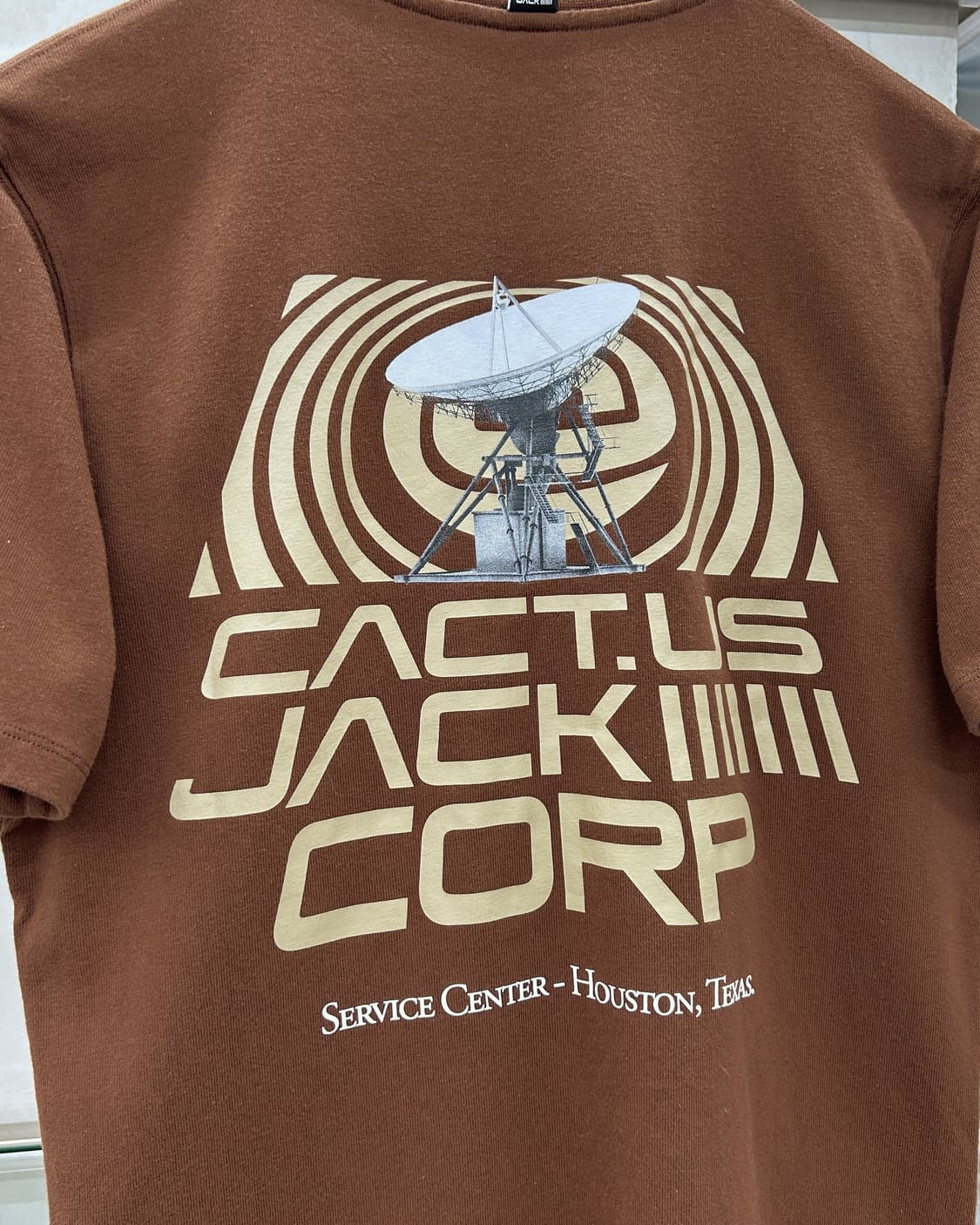 나이키 NRG x Cactus Jack BH 브라운 반팔 티셔츠 상품이미지2