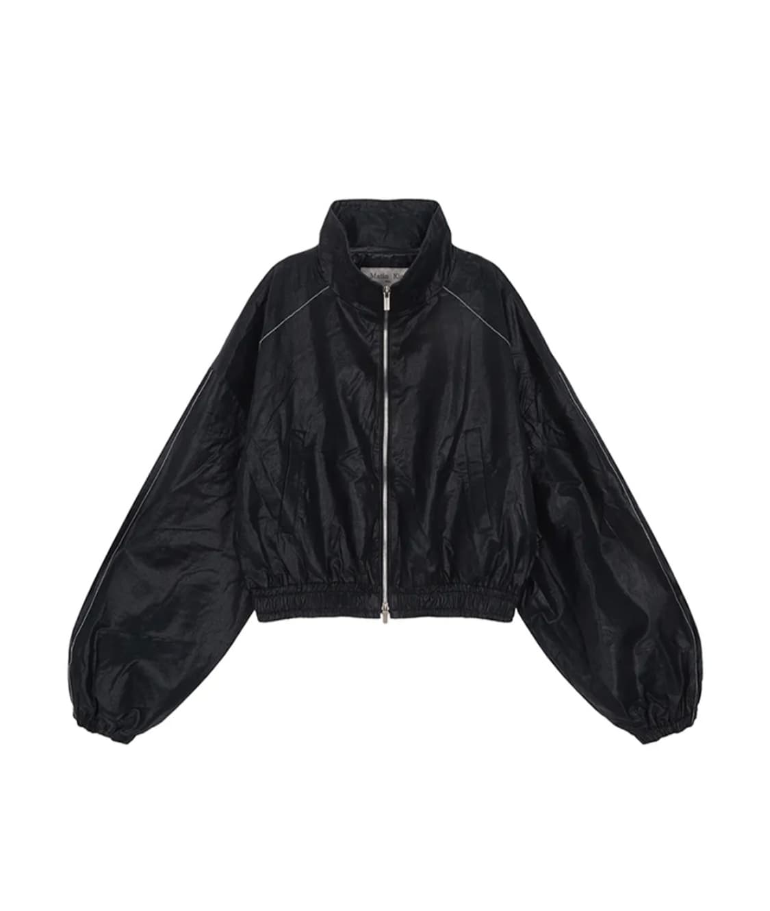 마뗑킴 ROUGH COATING CROP BOMBER 자켓 상품이미지2