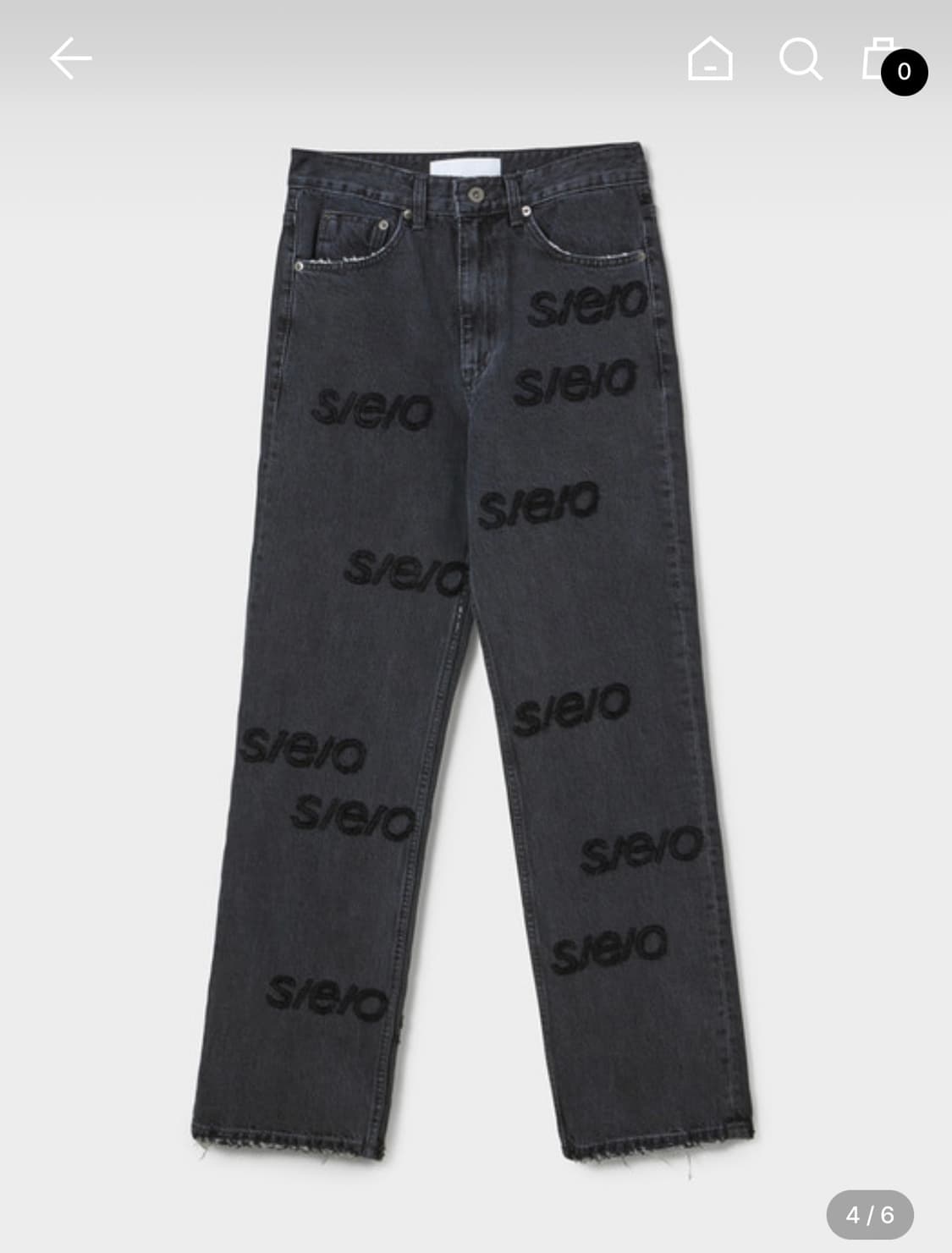 에스이오(s/e/o) LOGO EMBROIDERY 데님  상품이미지2