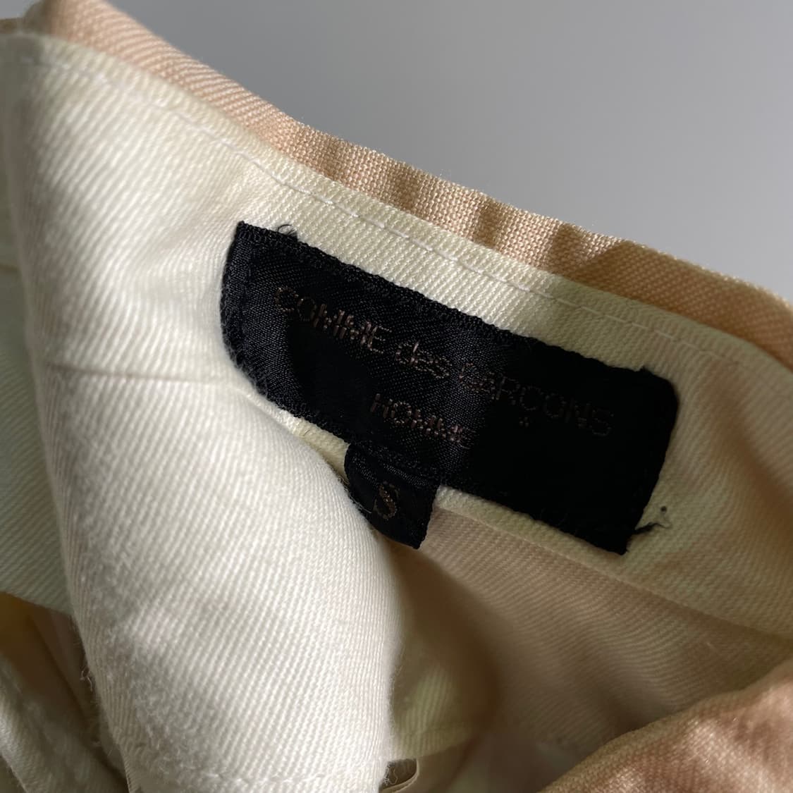 꼼데가르송 옴므 투턱 슬랙스 상품이미지5