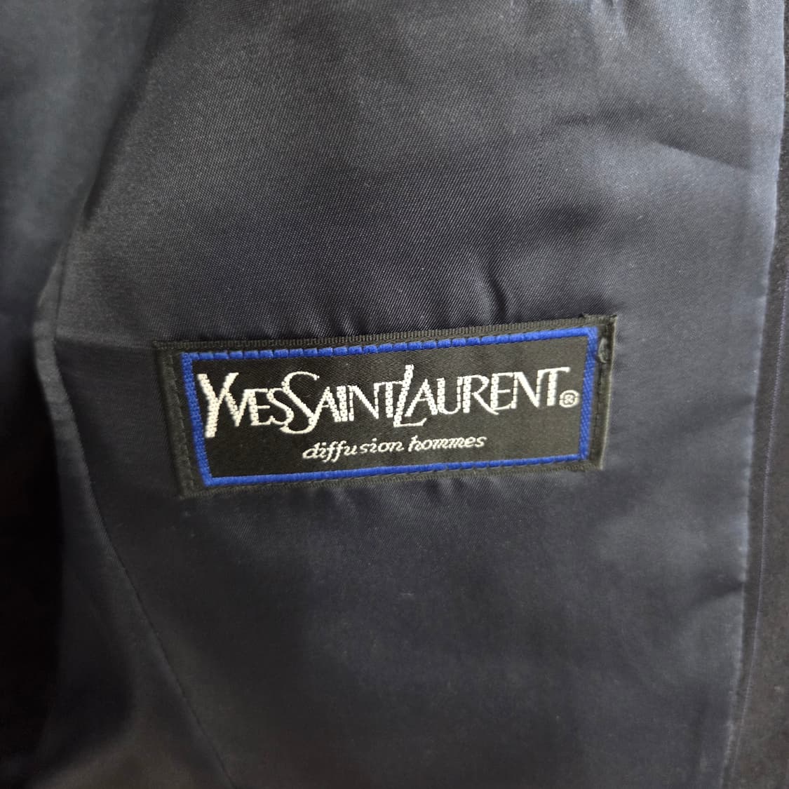 입생로랑 울 스트라이프 블레이저 자켓 37A 상품이미지2