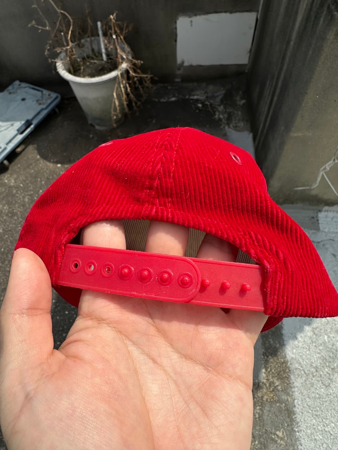 90s Marlboro 빈티지 말보로 코듀로이 모자 상품이미지4