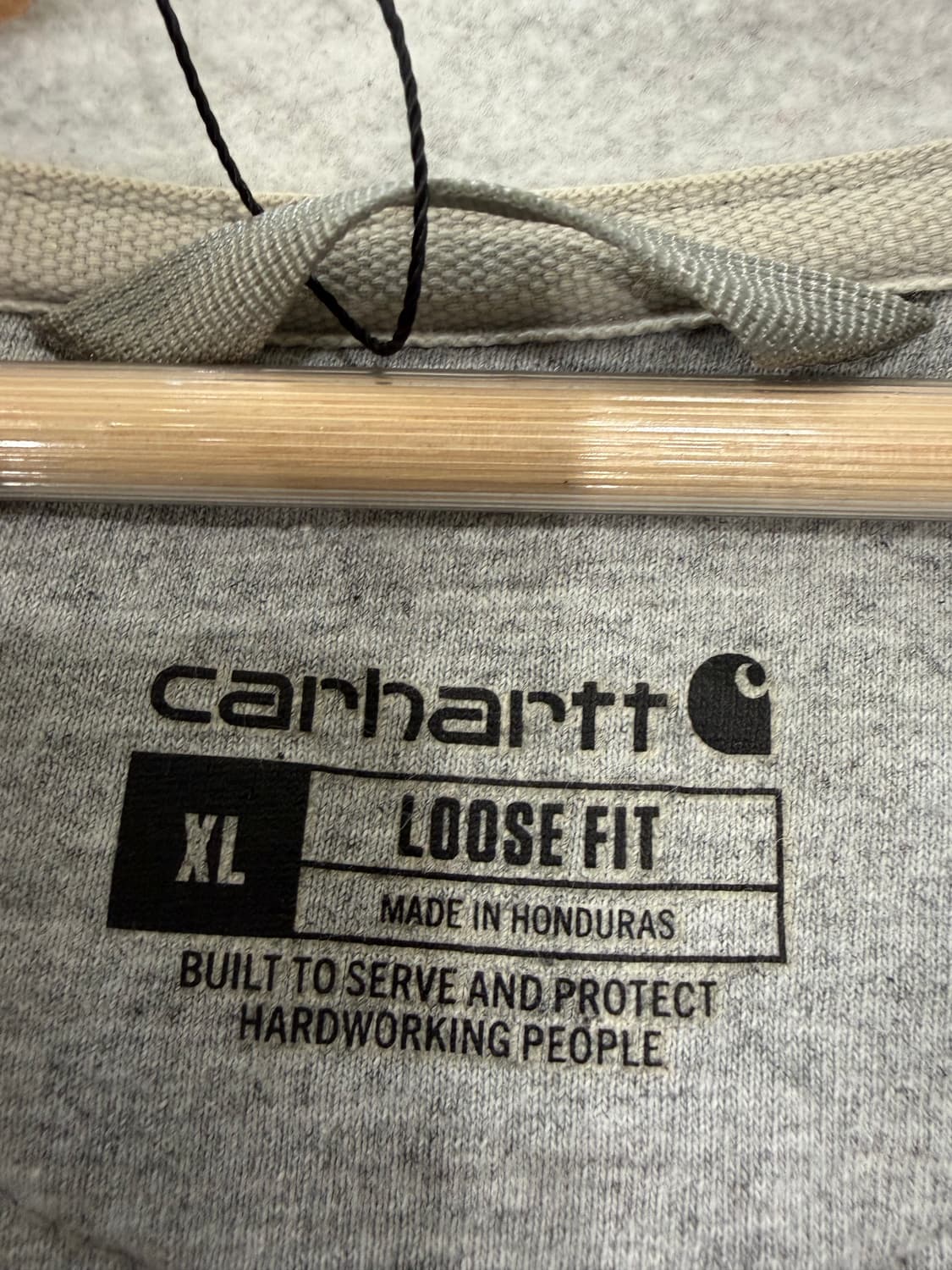 134. 칼하트 그레이 루즈핏 후드집업 상품이미지2