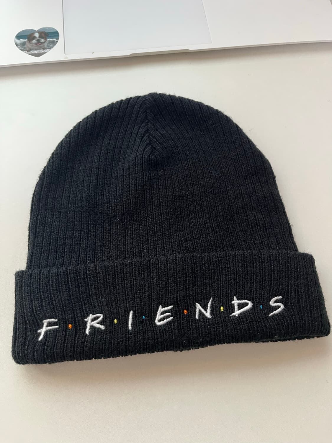 미드 프렌즈 블랙 비니 상품이미지2