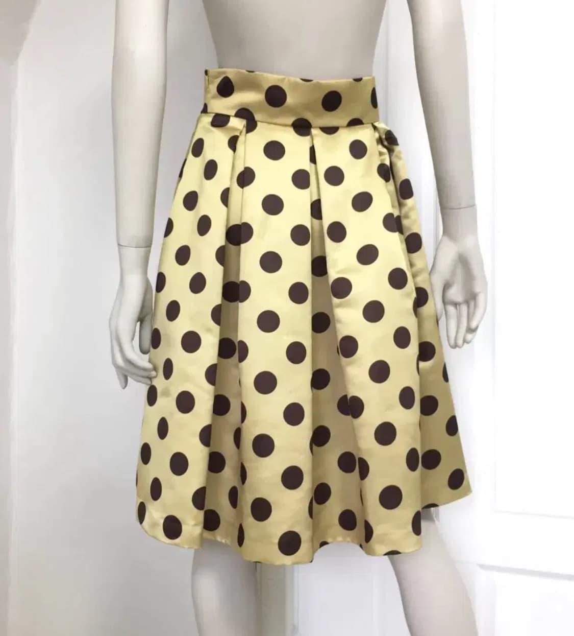 Italy made polka 도트 빈티지 스커트 상품이미지2