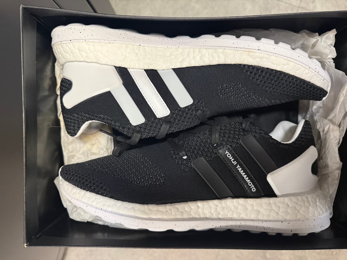 y3 퓨어부스트zg 니트 코어블랙 260 상품이미지1