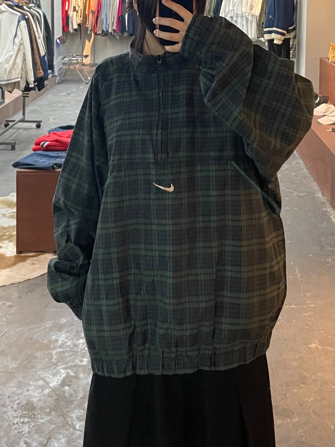 나이키 체크 아노락 웜업 H2278 상품이미지1