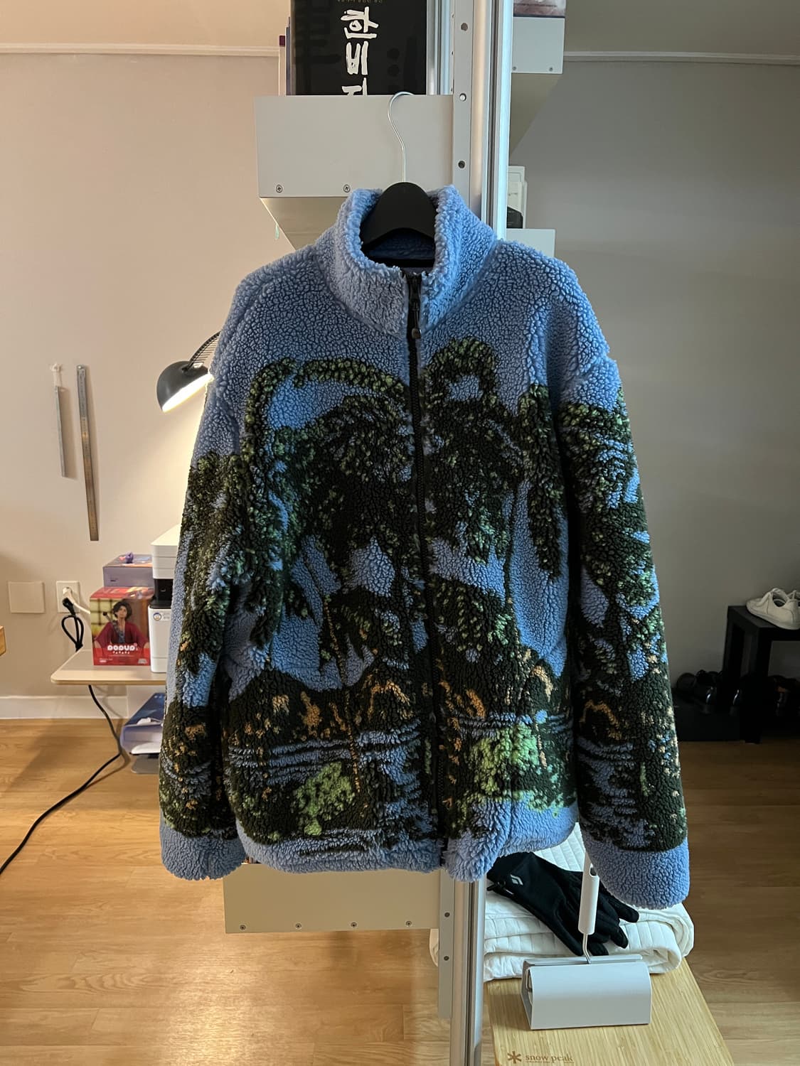 스투시 하와이안 플리스 자켓 상품이미지2