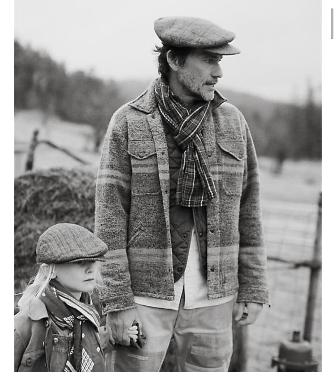 RRL 스트라이프 더블 니트 울 블렌드 자켓 상품이미지5